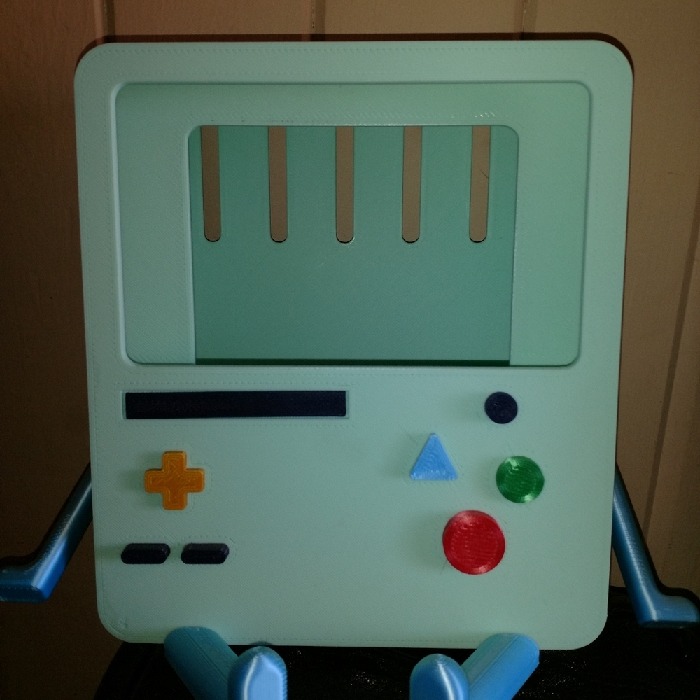 3D printed Adventure Time Bimo switch dock